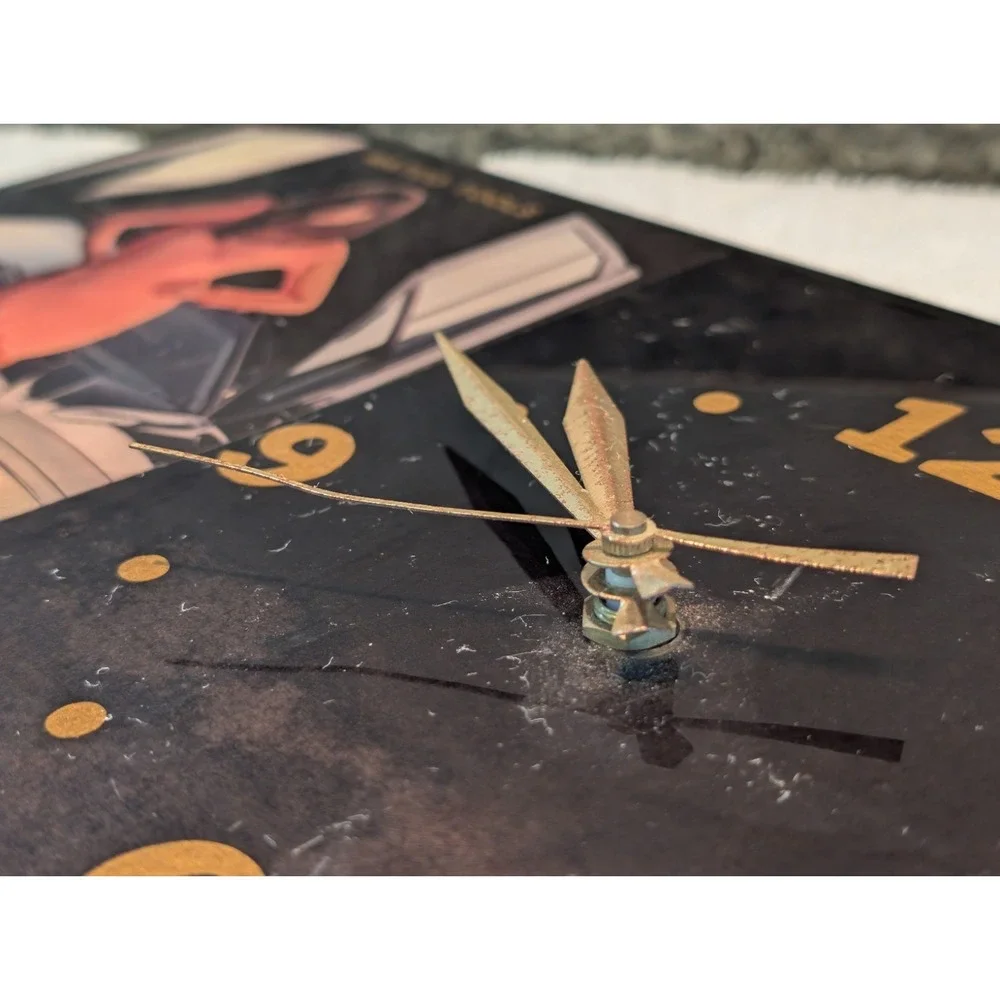 Vintage Matco Tools Pin-Up Girl Car Clock Works Tested!  Read